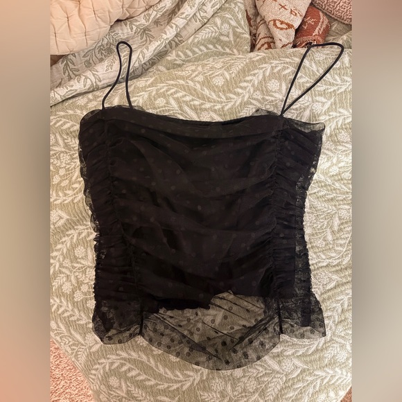 Reformation Amber Top - Black - Picture 5 of 8